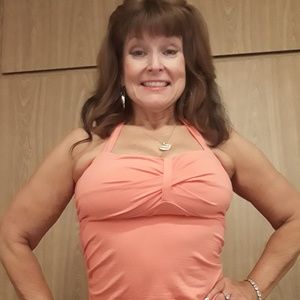 Set summer tops in different colors